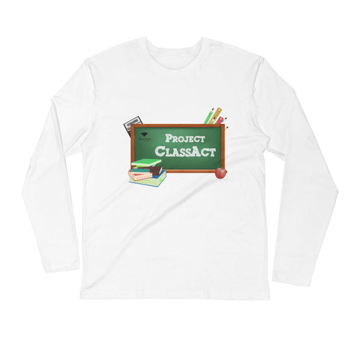 Project ClassAct: Long Sleeve Fitted Crew Shirt